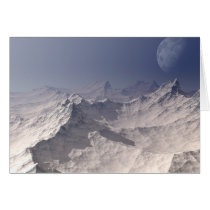 Glacial Landscape Greeting Cards