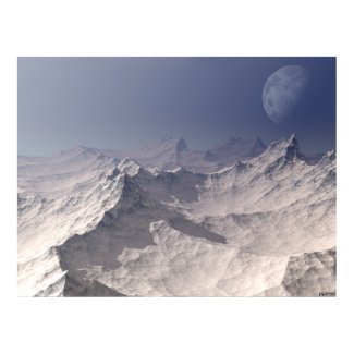 Glacial Landscape print
