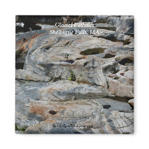 Glacial Potholes Shelburne Falls MA Magnet by SmilinEyesTreasures Glacial Potholes Shelburne Falls MA Magnet