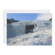 Glacier Arch, New Zealand Personalized Invitation