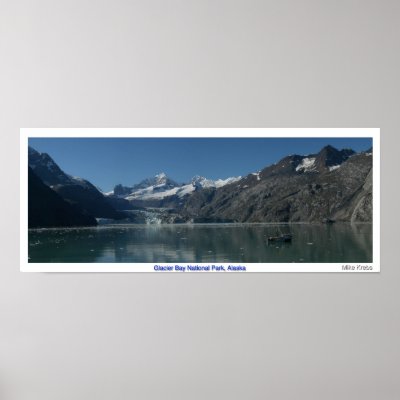Glacier Bay Alaska Poster by mike_krebs