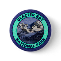 Glacier Bay National Park Pinback Button