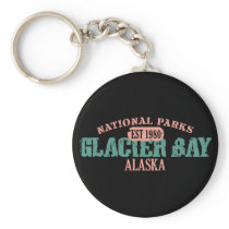 Glacier Bay National Park Keychain