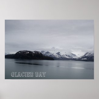 Glacier Bay Poster 1 print
