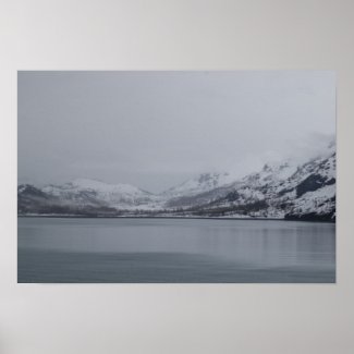 Glacier Bay Poster 3 print