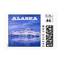 Glacier Bay Reflections - Alaska Stamp