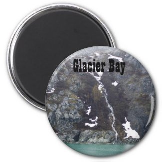 Glacier Bay Waterfall Magnet magnet