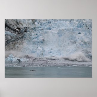 Glacier Calving 2 print