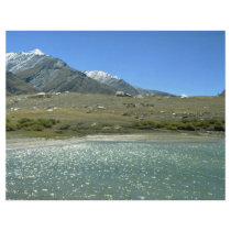 Glacier fed lake, Ladakh, India Flyer Design