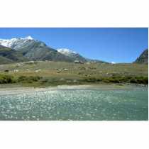 Glacier fed lake, Ladakh, India Photo Cutouts