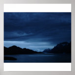 Glacier Grey Poster