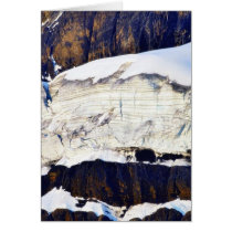 Glacier In Banff Canada Card