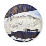 Glacier In Banff Canada Magnets