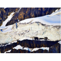 Glacier In Banff Canada photo sculptures