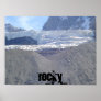 Glacier in The Rockey Mountains Print
