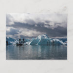 Glacier Lagoon Iceland Postcard