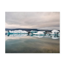 Glacier Lagoon August 2009 #1 postcards by icelandphotoblog Glacier Lagoon August 2009 #1 postcards