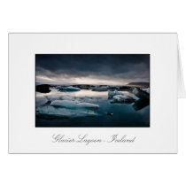 Glacier Lagoon August 2009 #2c Sunset cards