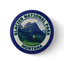Glacier National Park Pinback Buttons