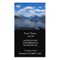 Glacier National Park photography Business Card Template