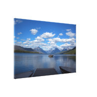 Glacier National Park photography Stretched Canvas Print