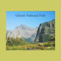 Glacier National Park Scenic Wall Art canvas prints