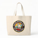 Glacier National Park See America First Canvas Bag