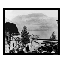 Glacier National Park Visitors 1920 posters