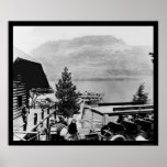 Glacier National Park Visitors 1920 posters