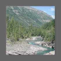 Glacier Park Montana magnets by TenLakesRealty Glacier Park Montana magnets