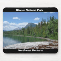 Glacier Park Montana mousepads by TenLakesRealty Glacier Park Montana mousepads