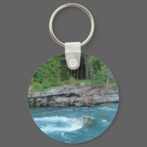 Glacier Park Waters keychains by TenLakesRealty Glacier Park Waters keychains