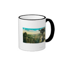 Glacier Point, Half Dome, and Yosemite Valley Coffee Mugs