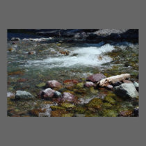 Glacier Water posters by TenLakesRealty Glacier Water posters