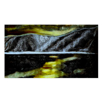 glacier waters business cards