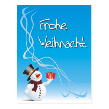 Glad Christmas… /Merry Christmas Post Card