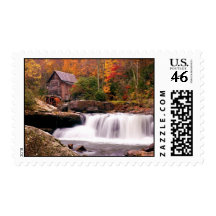 Glade Creek Grist Mill Stamps