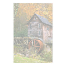Glade Creek Grist Mill Stationery Paper