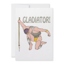 Gladiator Personalized Announcement