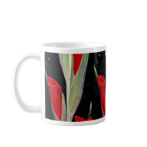 Gladiola  flowers coffee mug
