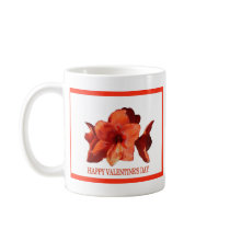 Gladiola Valentine's day Mugs