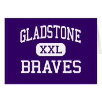Gladstone - Braves - High - Gladstone Michigan cards