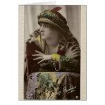 Gladys Cooper color portrait card