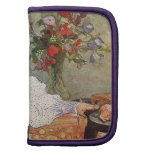 Gladys Holding a Pink Rose Organizer