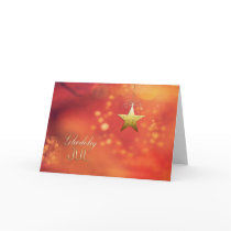 Glædelig jul, Merry Christmas in Danish, Star cards