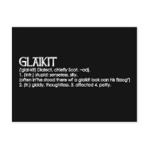 Glaikit postcards by karabunda Glaikit postcards