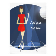 Glam Gal Invitation