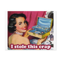 Glam Kleptomania postcards