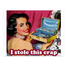 Glam Kleptomania Postcards
