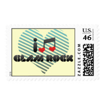 Glam Rock Postage Stamps